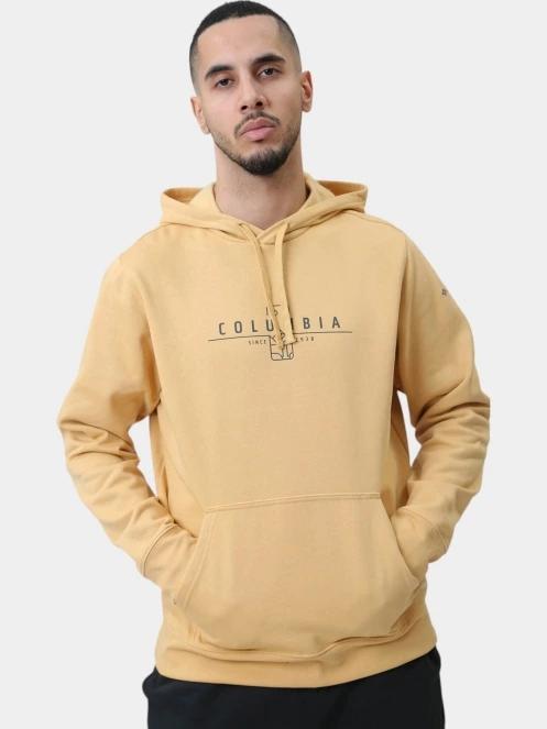 pulover cu gluga pt. barbati Columbia Columbia Trek Hoodie galben 2
