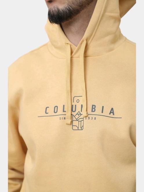 pulover cu gluga pt. barbati Columbia Columbia Trek Hoodie galben 4