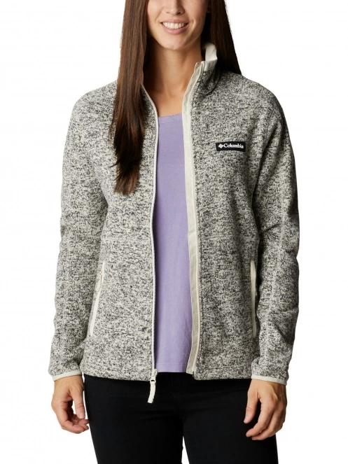 pulover polar pt. femei Columbia W Sweater Weather Full Zip nisip 5