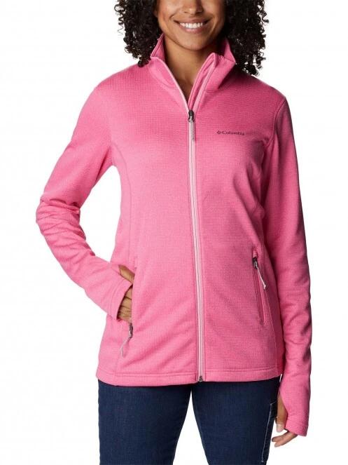 pulover polar pt. femei Columbia W Park View Grid Fleece Full Zip roz 2