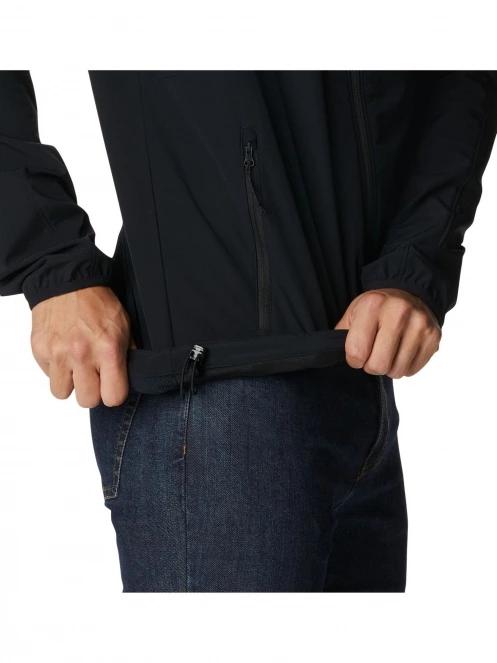 jacheta softshell pt. barbati Columbia Tall Heights Hooded Softshell negru 8