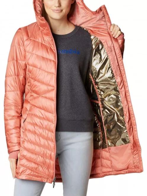 jacheta de iarna pt. femei Columbia Joy Peak Mid Jacket rosu 5