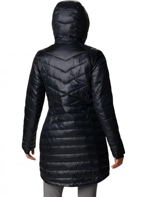jacheta de iarna pt. femei Columbia Joy Peak Mid Jacket negru 4