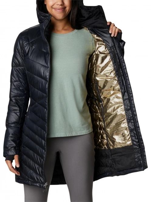 jacheta de iarna pt. femei Columbia Joy Peak Mid Jacket negru 6