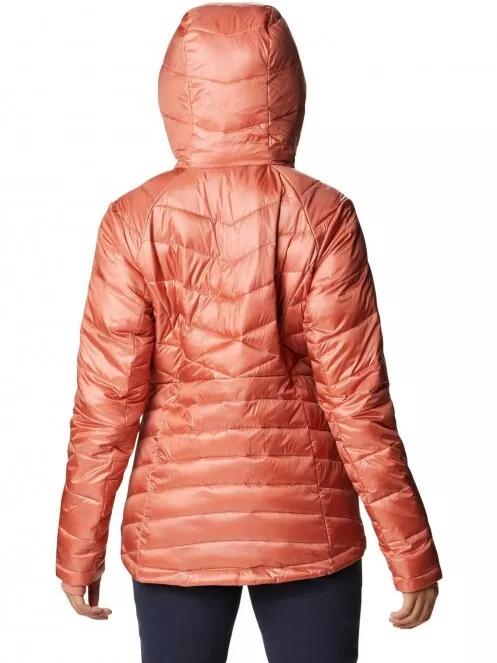 jacheta de iarna pt. femei Columbia Joy Peak Hooded Jacket rosu 3
