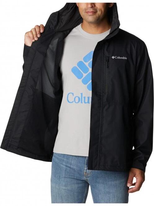 haine de ploaie pt. barbati Columbia Hikebound Jacket negru 5