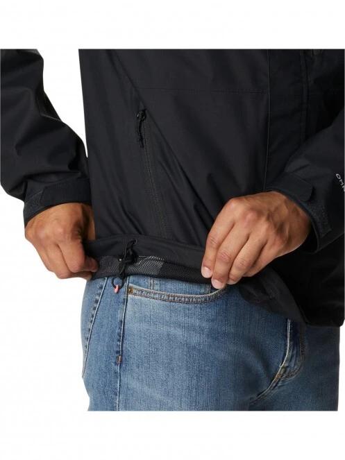 haine de ploaie pt. barbati Columbia Hikebound Jacket negru 6