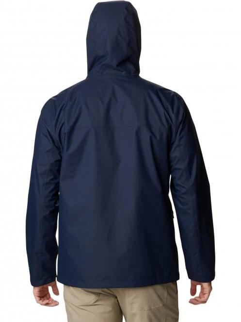 haine de ploaie pt. barbati Columbia Hikebound Jacket albastru 4