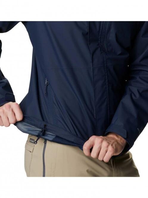 haine de ploaie pt. barbati Columbia Hikebound Jacket albastru 6