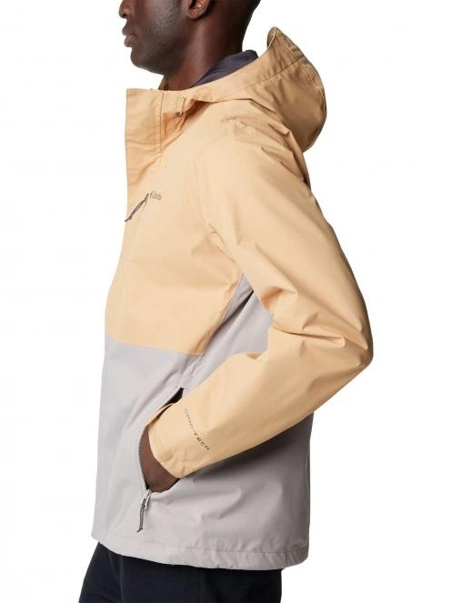 haine de ploaie pt. barbati Columbia Hikebound Jacket galben 3