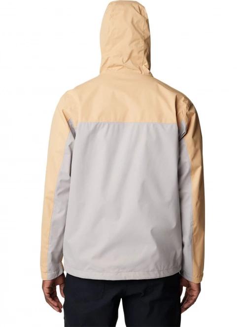 haine de ploaie pt. barbati Columbia Hikebound Jacket galben 4