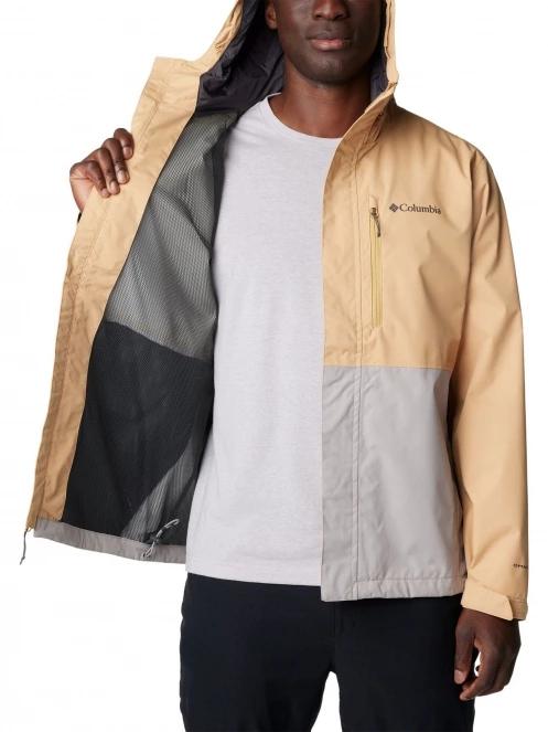 haine de ploaie pt. barbati Columbia Hikebound Jacket galben 6