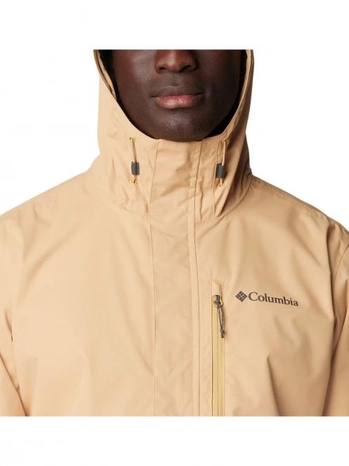 haine de ploaie pt. barbati Columbia Hikebound Jacket galben 7