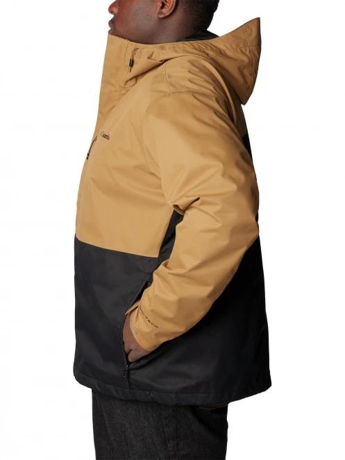 haine de ploaie pt. barbati Columbia Hikebound Jacket maro 3