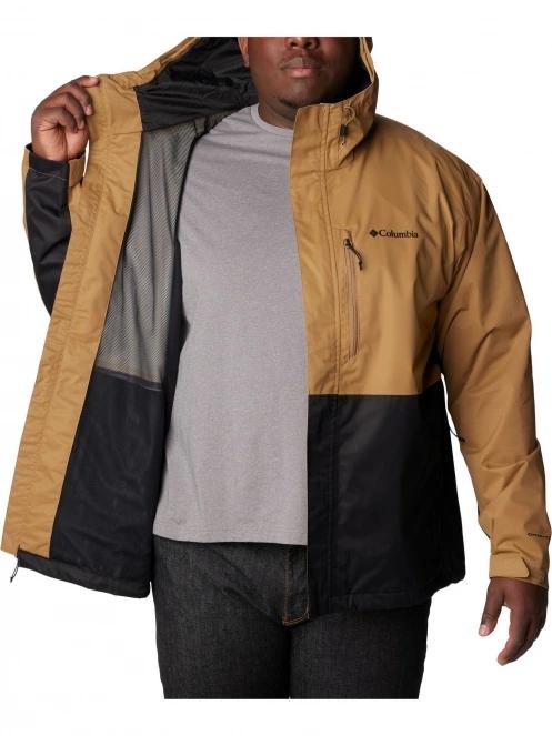 haine de ploaie pt. barbati Columbia Hikebound Jacket maro 6