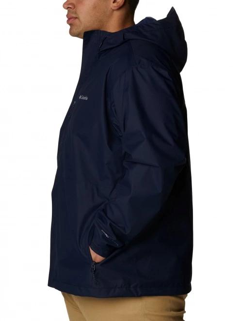 haine de ploaie pt. barbati Columbia Hikebound Jacket albastru 3