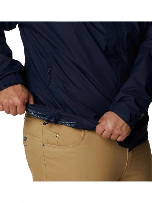 haine de ploaie pt. barbati Columbia Hikebound Jacket albastru 8