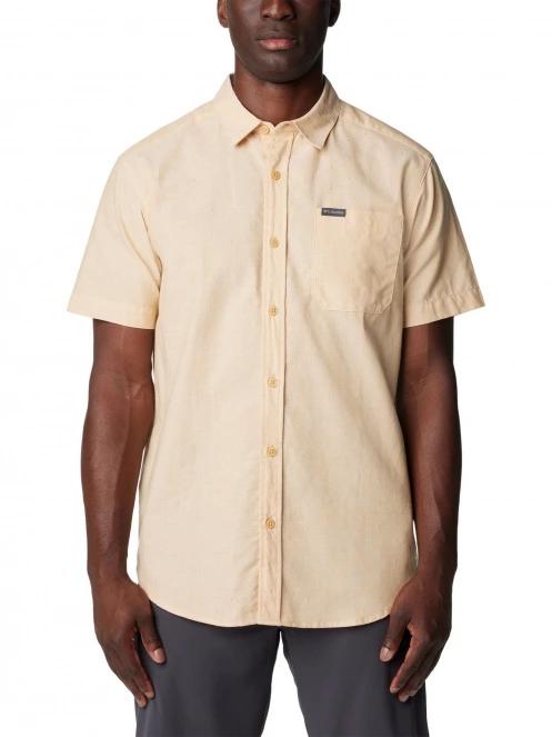camasa cu maneci scurte pt. barbati Columbia Rapid Rivers Novelty Short Sleeve Shirt nisip 2