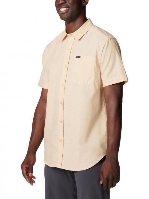 camasa cu maneci scurte pt. barbati Columbia Rapid Rivers Novelty Short Sleeve Shirt nisip 5