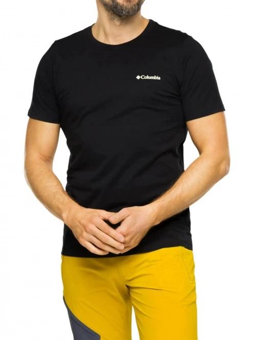 tricou cu maneci scurte pt. barbati Columbia CSC Seasonal Logo Tee negru 2
