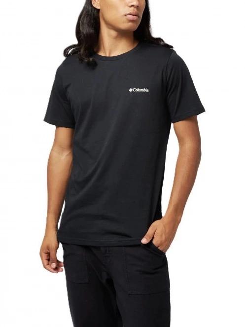 tricou cu maneci scurte pt. barbati Columbia CSC Seasonal Logo Tee negru 2