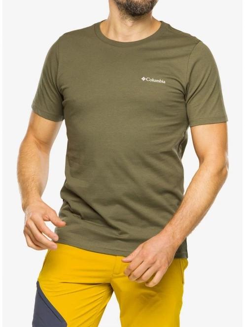 tricou cu maneci scurte pt. barbati Columbia CSC Seasonal Logo Tee verde 2