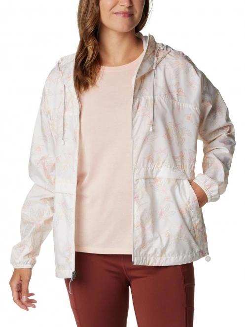 geaca de vant pt. femei Columbia Alpine Chill Windbreaker alb 5