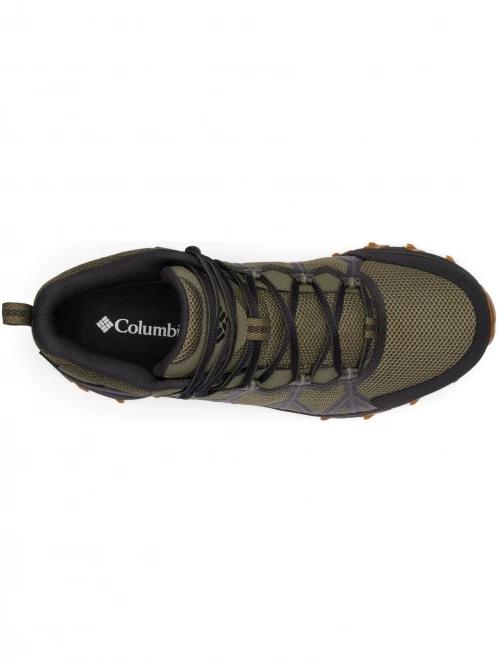 pantofi de drumetie pt. barbati Columbia Peakfreak II Mid Outdry verde 7
