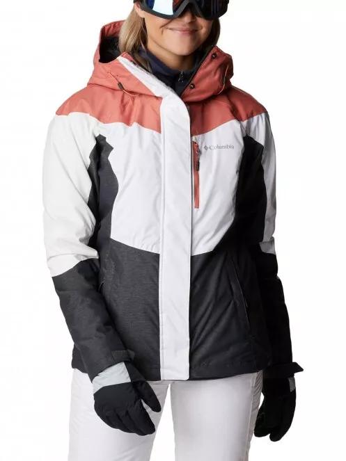 geaca de schi pt. femei Columbia Rosie Run Insulated Jacket alb 2