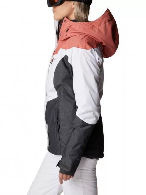 geaca de schi pt. femei Columbia Rosie Run Insulated Jacket alb 4