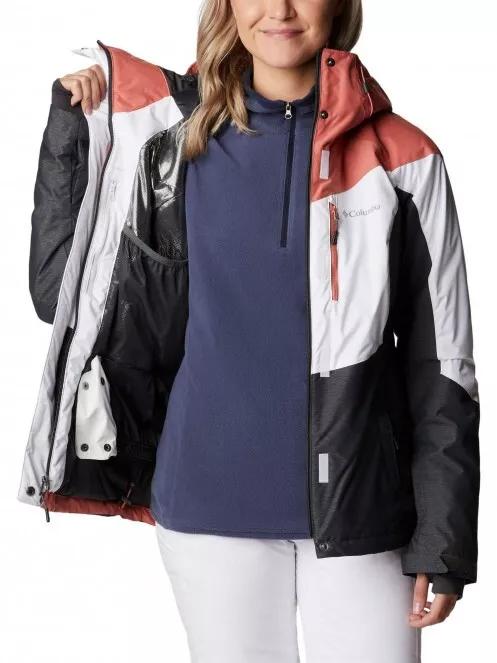 geaca de schi pt. femei Columbia Rosie Run Insulated Jacket alb 5