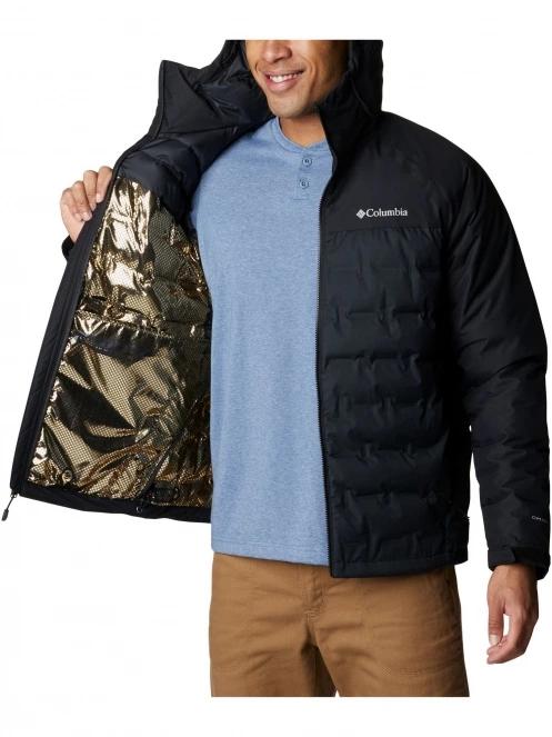 jacheta de puf pt. barbati Columbia Grand Trek II Down Hooded Jacket negru 5