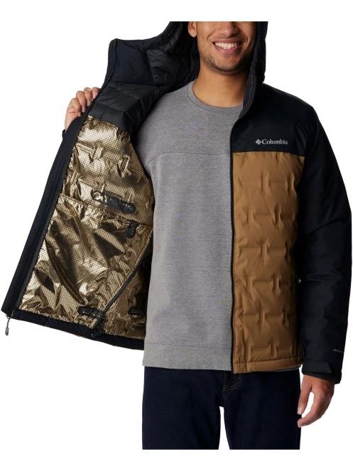 jacheta de puf pt. barbati Columbia Grand Trek II Down Hooded Jacket maro 5
