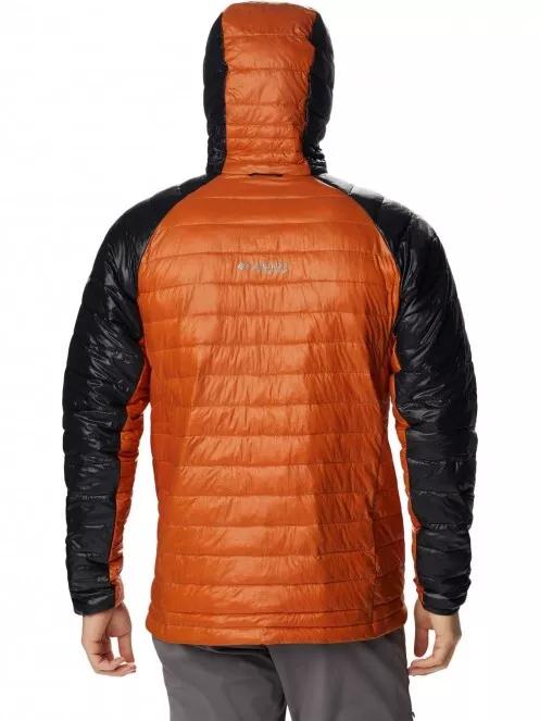 jacheta de strada pt. barbati Columbia Platinum Peak Hooded Jacket portocaliu 3