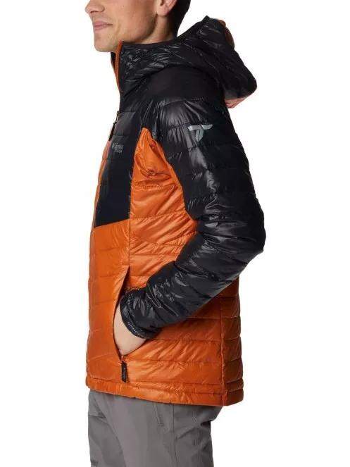 jacheta de strada pt. barbati Columbia Platinum Peak Hooded Jacket portocaliu 4