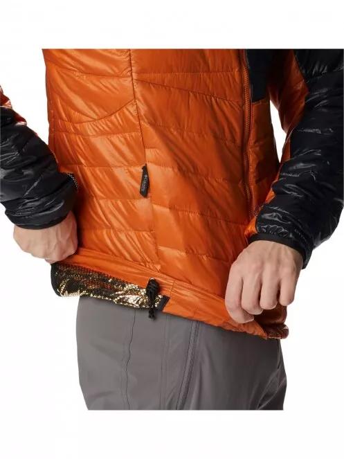 jacheta de strada pt. barbati Columbia Platinum Peak Hooded Jacket portocaliu 6