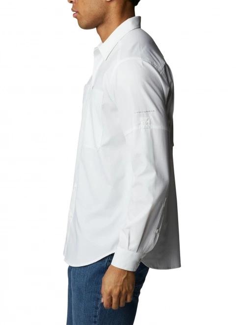 camasa de drumetie cu maneci lungi pt. barbati Columbia Silver Ridge Utility Lite Long Sleeve Shirt alb 3