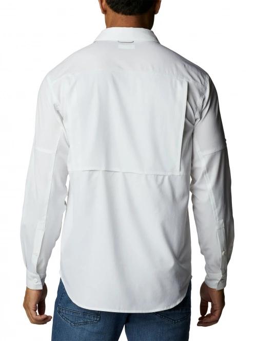 camasa de drumetie cu maneci lungi pt. barbati Columbia Silver Ridge Utility Lite Long Sleeve Shirt alb 4