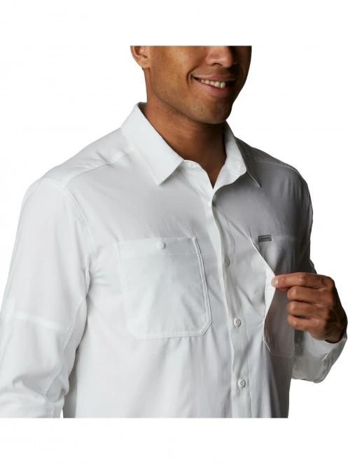 camasa de drumetie cu maneci lungi pt. barbati Columbia Silver Ridge Utility Lite Long Sleeve Shirt alb 6