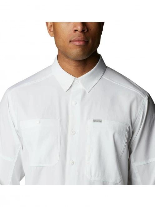 camasa de drumetie cu maneci lungi pt. barbati Columbia Silver Ridge Utility Lite Long Sleeve Shirt alb 7