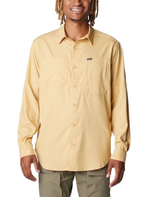 camasa de drumetie cu maneci lungi pt. barbati Columbia Silver Ridge Utility Lite Long Sleeve Shirt galben 2