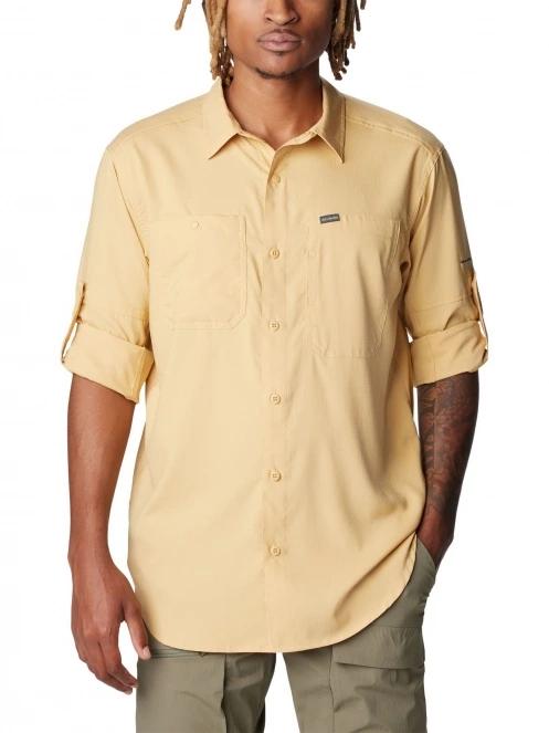 camasa de drumetie cu maneci lungi pt. barbati Columbia Silver Ridge Utility Lite Long Sleeve Shirt galben 5