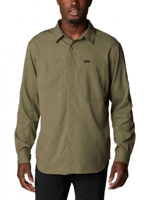 camasa de drumetie cu maneci lungi pt. barbati Columbia Silver Ridge Utility Lite Long Sleeve Shirt verde 2