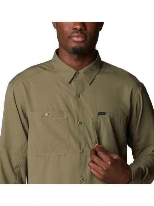 camasa de drumetie cu maneci lungi pt. barbati Columbia Silver Ridge Utility Lite Long Sleeve Shirt verde 6