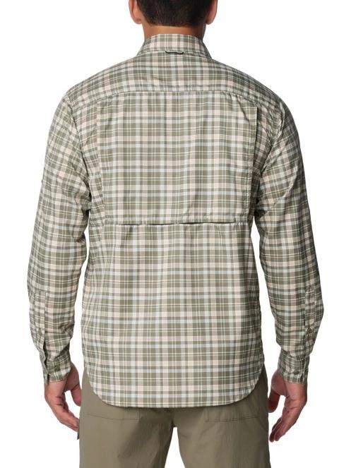 camasa de drumetie cu maneci lungi pt. barbati Columbia Silver Ridge Utility Lite Plaid Long Sleeve Shirt verde 4