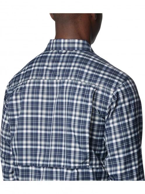 camasa de drumetie cu maneci lungi pt. barbati Columbia Silver Ridge Utility Lite Plaid Long Sleeve Shirt albastru 7