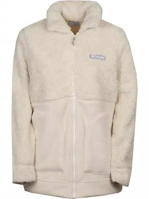 pulover polar pt. femei Columbia Winter Pass Sherpa Long Full Zip nisip 2