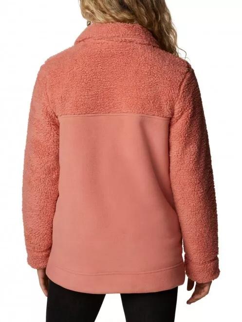 pulover polar pt. femei Columbia Winter Pass Sherpa Long Full Zip roz 3