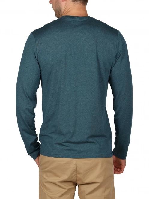tricou cu maneci lungi, pentru sport pt. barbati Columbia Tech Trail Long Sleeve Graphic verde 4