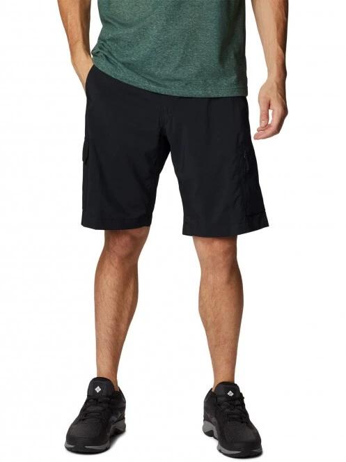 pantaloni scurti cu buzunare laterale pt. barbati Columbia Silver Ridge Utility Cargo Short negru 2
